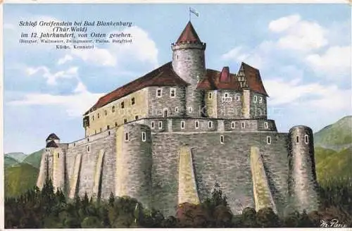 AK / Ansichtskarte  Bad Blankenburg Schloss Greifenstein