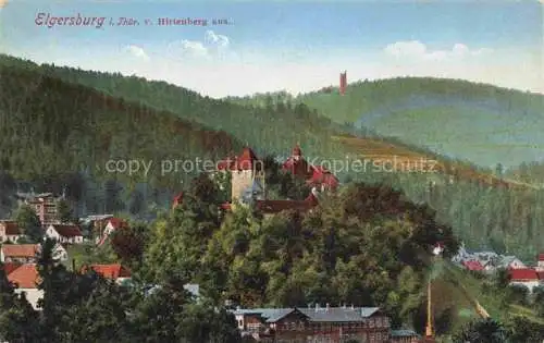 AK / Ansichtskarte  Elgersburg Blick vom Hirtenhaus