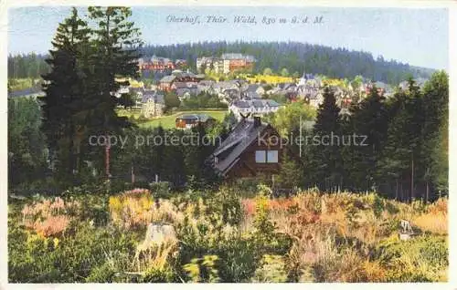 AK / Ansichtskarte  Oberhof  Thueringen Panorama