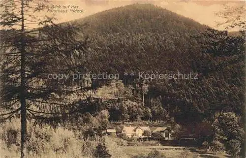 AK / Ansichtskarte  Nideck Oberhaslach Molsheim 67 Bas-Rhin Forsthaus Nideck