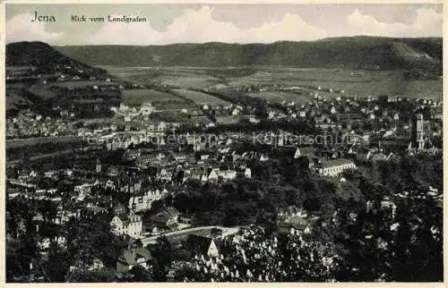 AK / Ansichtskarte  JENA  Thueringen Blick vom Landgrafen