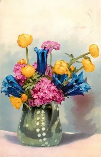 AK / Ansichtskarte  Foto Photochemie Nr. 851 Blumen Vase 