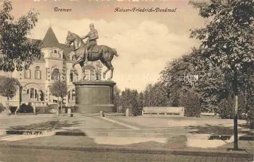 AK / Ansichtskarte  BREMEN Kaiser Friedrich Denkmal