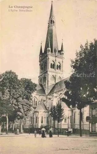 AK / Ansichtskarte  Epernay 51 Marne Eglise Notre Dame