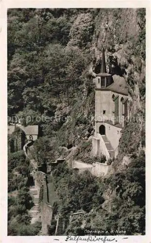 AK / Ansichtskarte  Oberstein Nahe Idar-Oberstein Felsenkirche