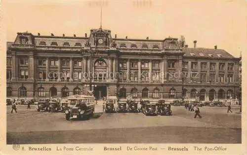 AK / Ansichtskarte  BRUXELLES Bruessel Brussels La Poste Centrale