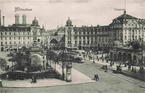 AK / Ansichtskarte  Muenchen Carlsplatz