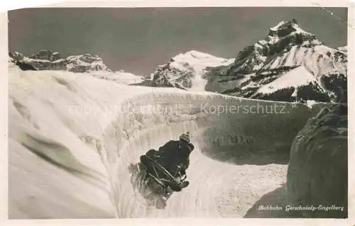 AK / Ansichtskarte  Gerschnialp Truebsee Engelberg OW Bobbahn