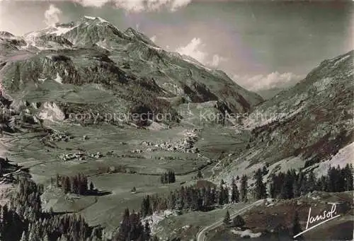 AK / Ansichtskarte  Tignes Albertville 73 Savoie Montagnes de Savoie Tarentaise Vue generale Le Mont Pourri