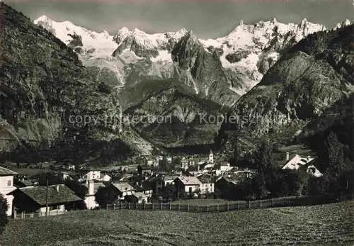 AK / Ansichtskarte  Courmayeur Valle d Aosta IT Catena M Bianco