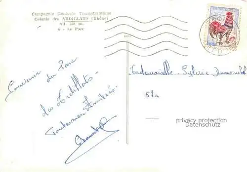 AK / Ansichtskarte  Ardillats Les Villefranche-sur-Saone 69 Rhone Le Parc