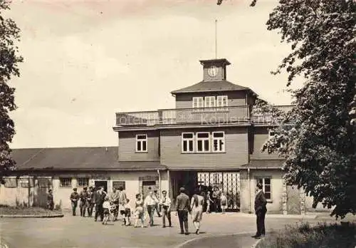 AK / Ansichtskarte  Buchenwald Weimar Nationale Gedenkstaette Eingang