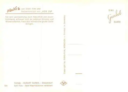 AK / Ansichtskarte  Mecki Nr. 506 Hoer Zu Diehl Film Sternzeichen Zwillinge 