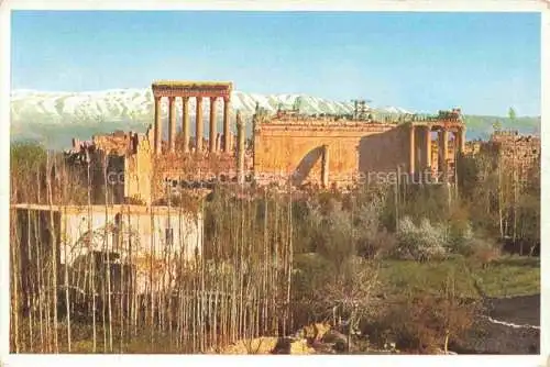 AK / Ansichtskarte  Baalbek Baalbeck Lebanon Acropolis Antike Staette