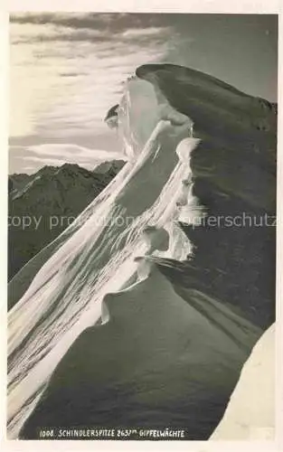 AK / Ansichtskarte  Schindlerspitze 2637m Vorarlberg AT Gebirgspanorama Alpen Gipfelwaechte Winterpanorama