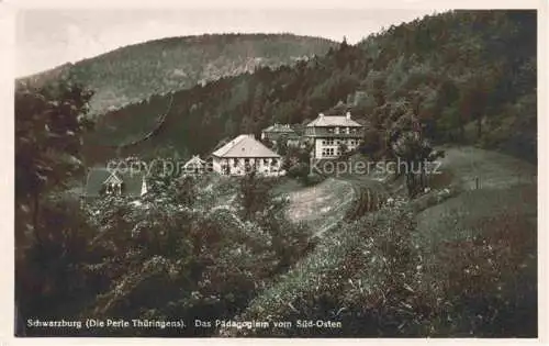 AK / Ansichtskarte  Schwarzburg Rudolstadt Thueringen Das Paedagogium