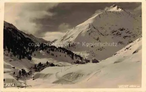 AK / Ansichtskarte  Vent  oetztal Tirol AT Bergdorf oetztaler Alpen Winterpanorama