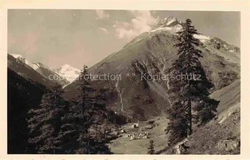 AK / Ansichtskarte  Vent  oetztal Tirol AT Panorama mit Talleitspitze und Similaun oetztaler Alpen