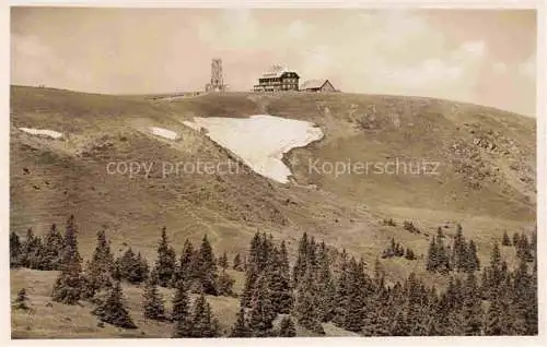 AK / Ansichtskarte  Feldberg 1450m Schwarzwald Feldbergturm