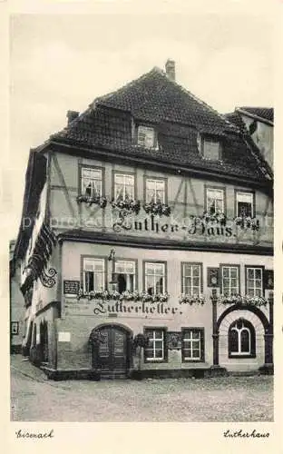 AK / Ansichtskarte  EISENACH Thueringen Luther-Haus Lutherkeller Gaststaette