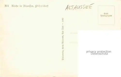 AK / Ansichtskarte  Altaussee Alt-Aussee Steiermark AT Kirche