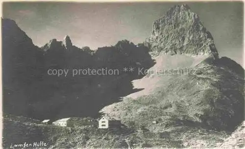 AK / Ansichtskarte  Schwaz Tirol AT Lamsenhuette Berghuette Alpen