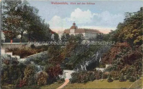 AK / Ansichtskarte  Weissenfels Saale Blick auf das Schloss