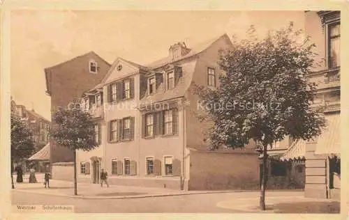 AK / Ansichtskarte  WEIMAR  Thueringen Schillerhaus