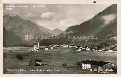 AK / Ansichtskarte  Elbigenalp Lechtal Tirol AT Panorama Alpen