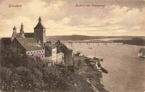 AK / Ansichtskarte  Graudenz GRUDZIADZ Westpreussen PL Ausblick vom Schlossberg