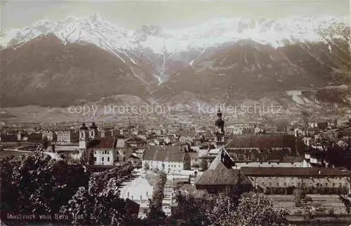 AK / Ansichtskarte  INNSBRUCK Tirol AT Panorama Blick vom Berg Isel