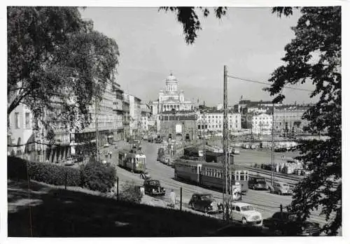 AK / Ansichtskarte  Strassenbahn Tramway-- Helsinki Helsingfors