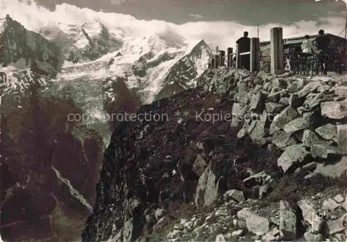 AK / Ansichtskarte  CHAMONIX 74 Haute-Savoie Massif du Mont Blanc vu du sommet du Brevent