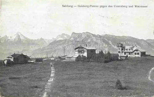 AK / Ansichtskarte  SALZBURG  AT Gaisberg-Plateau Blick gegen Untersberg und Watzmann