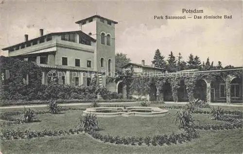 AK / Ansichtskarte  POTSDAM Park Sanssouci Das roemische Bad