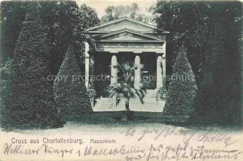 AK / Ansichtskarte  CHARLOTTENBURG-WILMERSDORF BERLIN Mausoleum