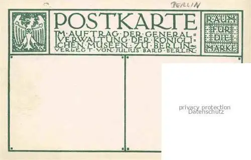 AK / Ansichtskarte  BERLIN Altes Museum Gallerie ueber der Vorhalle