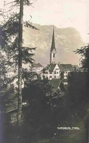 AK / Ansichtskarte  Kirchbichl Tirol Durchblick zur Kirche