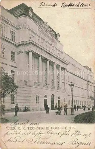 AK / Ansichtskarte  WIEN AT Technische Hochschule