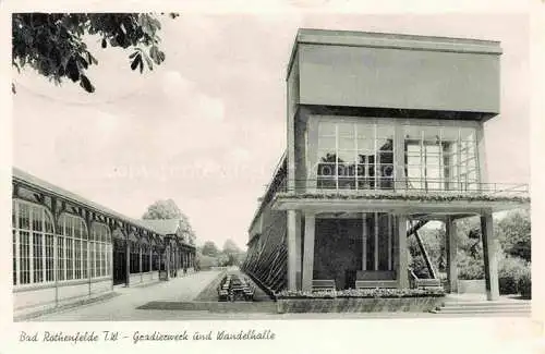 AK / Ansichtskarte  Bad Rothenfelde Osnabrueck Gradierwerk und Wandelhalle