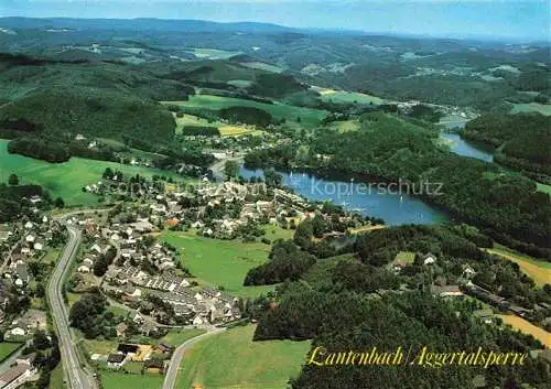 AK / Ansichtskarte  Lantenbach Gummersbach Aggertalsperre Fliegeraufnahme