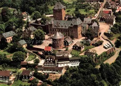 AK / Ansichtskarte  Burg Wupper SOLINGEN Schloss Burg Fliegeraufnahme