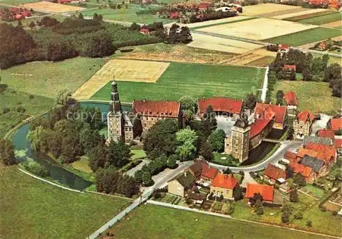 AK / Ansichtskarte  Raesfeld Schloss Raesfeld Fliegeraufnahme