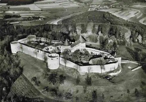 AK / Ansichtskarte  Herzberg Taunus BAD HOMBURG Hessen Burg Herzberg Fliegeraufnahme