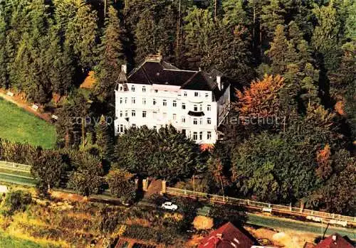 AK / Ansichtskarte  Zwesten Bad Kurheim Haus Ebersberg Fliegeraufnahme