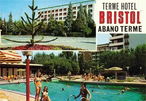 AK / Ansichtskarte  Abano Terme Veneto IT Hotel Bristol Buja Terme Swimming Pool