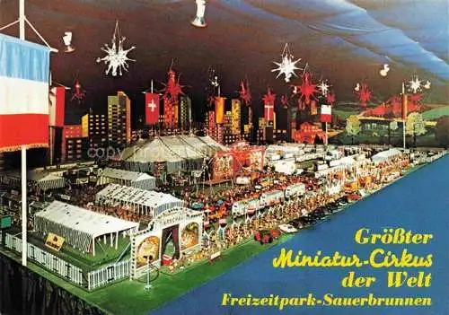 AK / Ansichtskarte  Sauerbrunnen Hunsrueck-Freizeitpark Groesster Miniatur-Circus der Welt