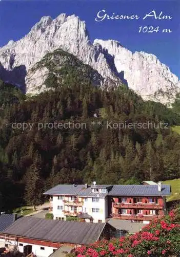 AK / Ansichtskarte  Kirchdorf Wilder Kaiser Tirol AT Alpengasthaus Griesner Alm Naturschutzgebiet Wilder Kaiser