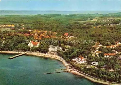 AK / Ansichtskarte  Gluecksburg  Ostseebad Panorama Ostseeheilbad Strand