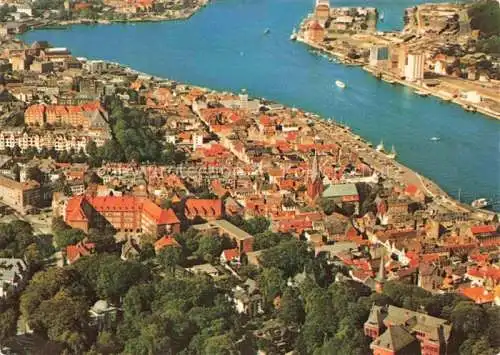 AK / Ansichtskarte  FLENSBURG  Flensborg Schleswig-Holstein Panorama Foerdestadt